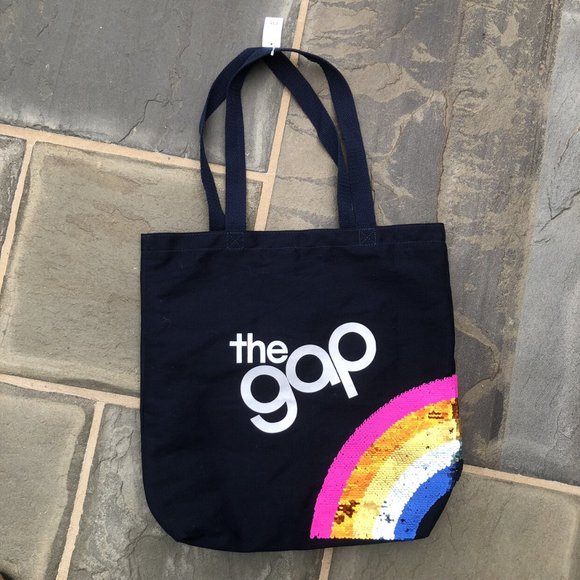 NWT Gap tote with Flip Sequins - Picture 1 of 4